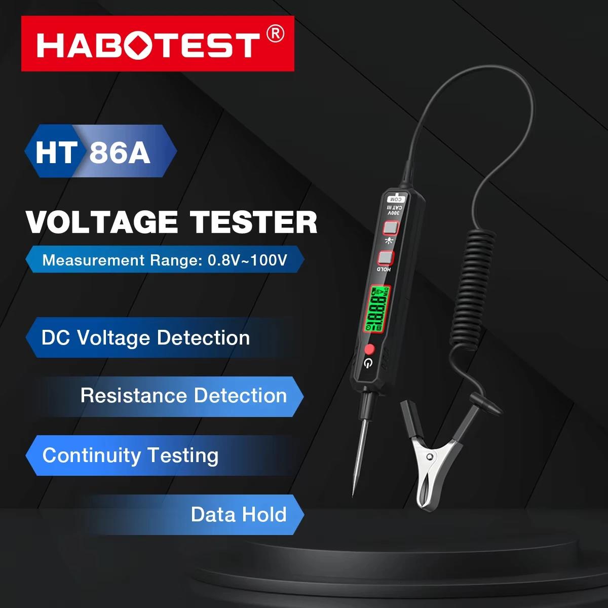 Circuit Test Pencil - Détecteur de tension automobile HABOTEST HT86A,