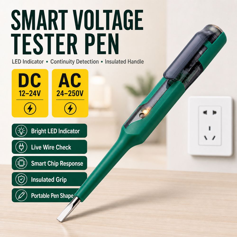 Circuit Test Pencil - Stylo testeur de tension à LED,