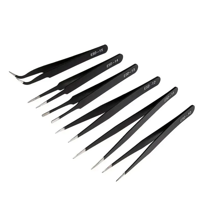 Electronics Repair Tool - Nouvel ensemble de 6 pinces à