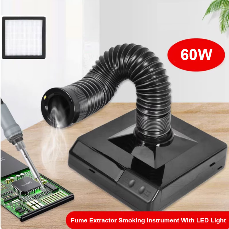 Electronics Repair Kit With Soldering Iron - Extracteur de fumée de fer à