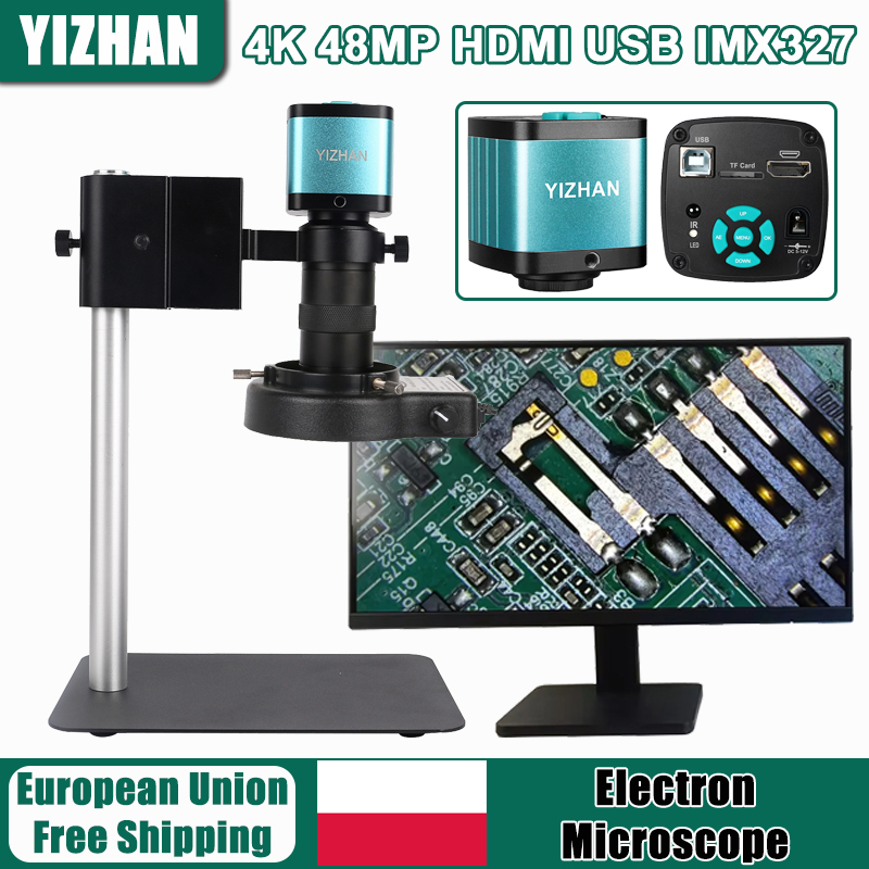 Electronics Repair Videos - Microscope numérique électronique HD 4K 48mp,