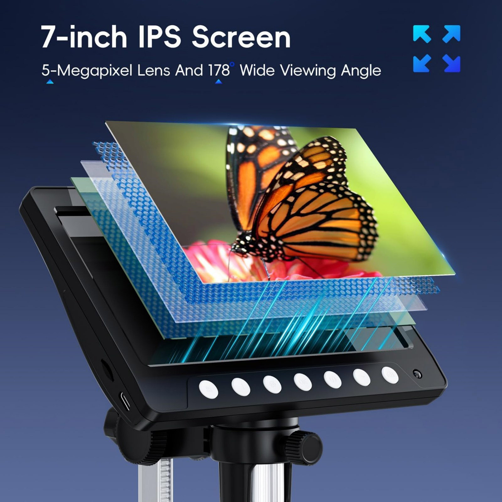 Microscope numérique IPS 7 pou - Electronics Repair Videos avis et prix