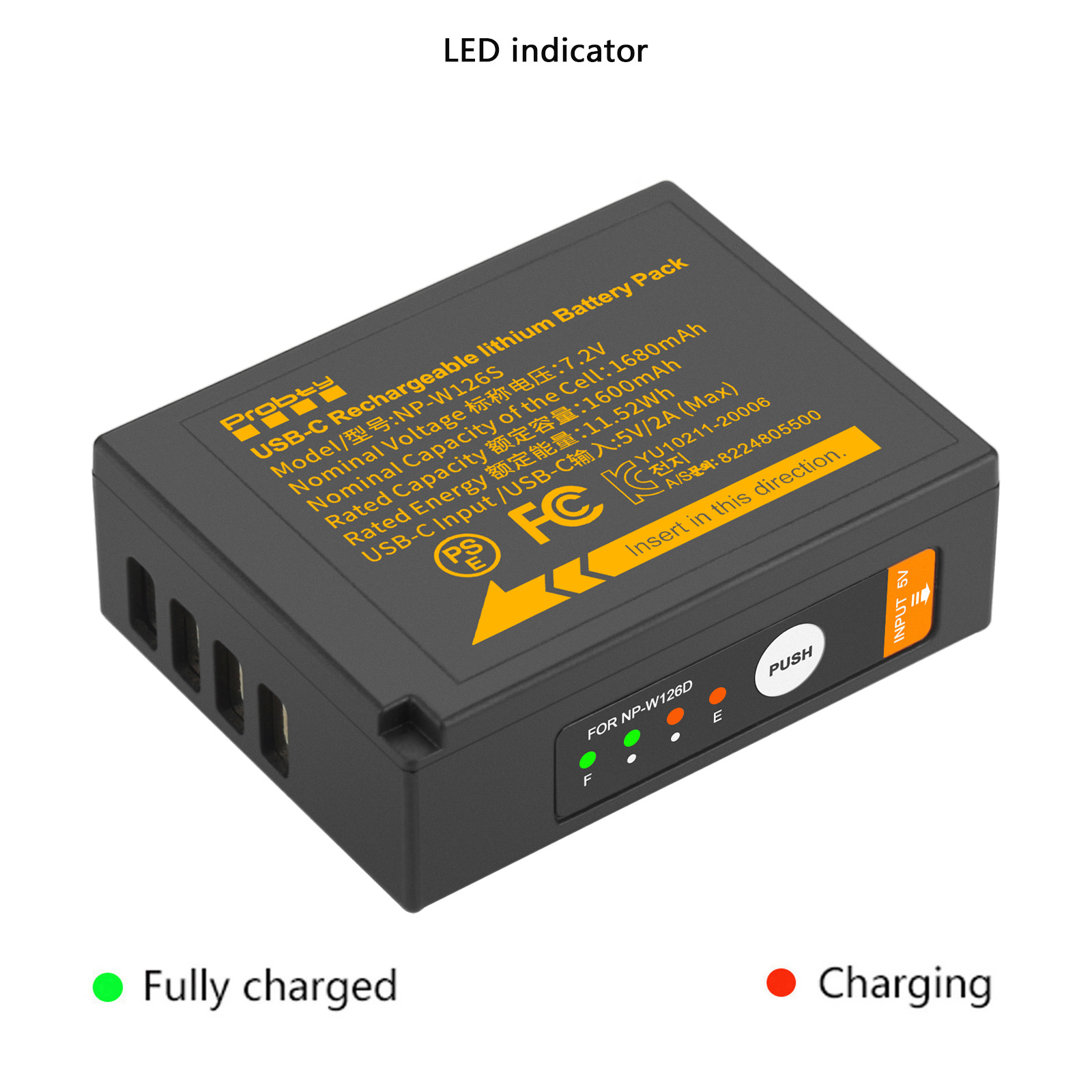 Batterie 1680mAh NP-W126 NP-W1 - Fujifilm Camera X-T30 Ii avis et prix