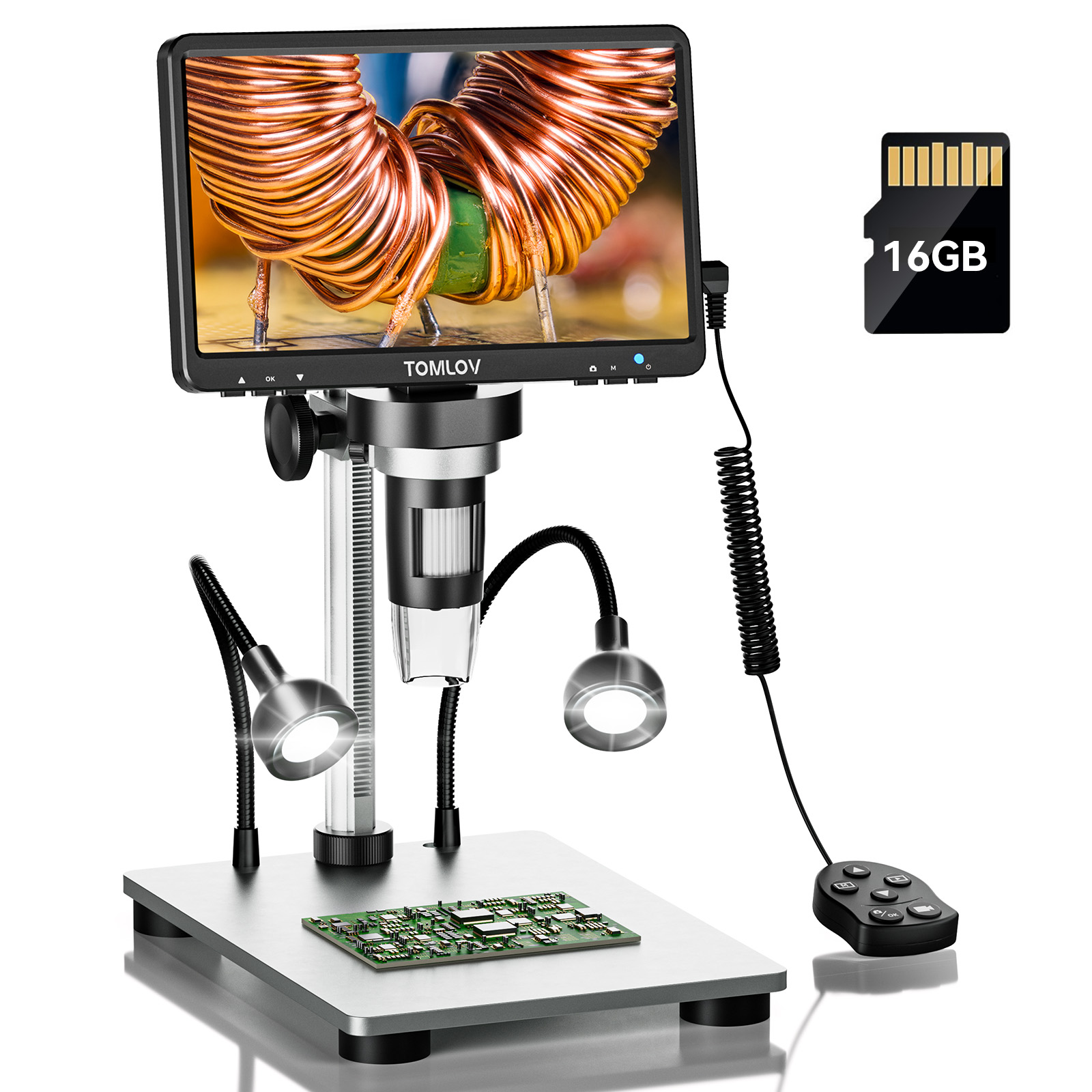 TOMLOV Microscope numérique LC - Electronics Repair Videos avis et prix