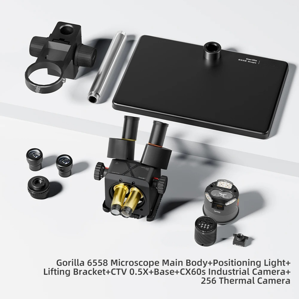 Microscope trinoculaire Qianli - Electronics Repairing avis et prix