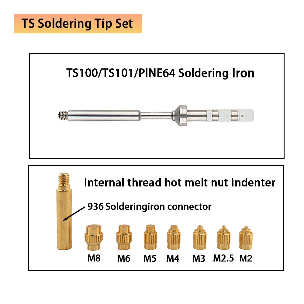 Kit d'inserts thermiques TS/T6 - Electronics Repair Kit With Soldering Iron avis et prix